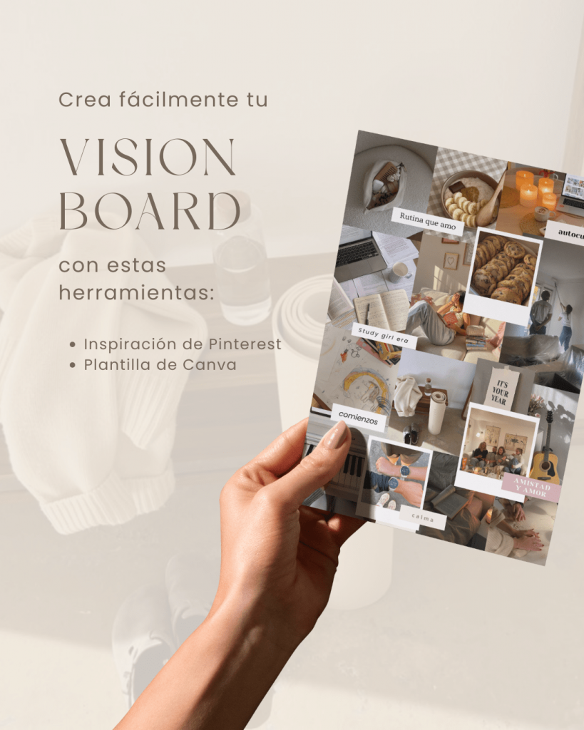 Plantilla de Vision Board